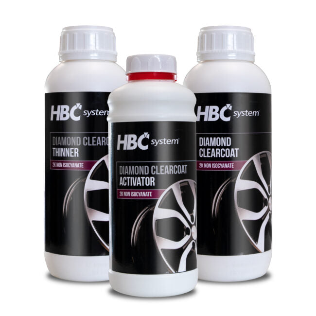 Diamond Clearcoat Package incl mixing cups - 3,17 Quarts