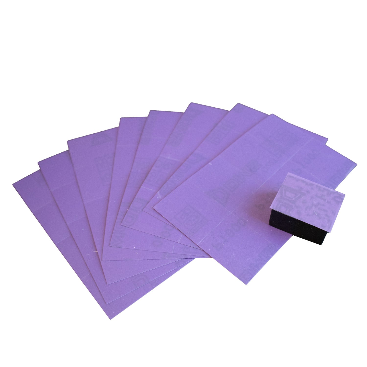 Spot sanding 1/8 sheet - 2000 grit